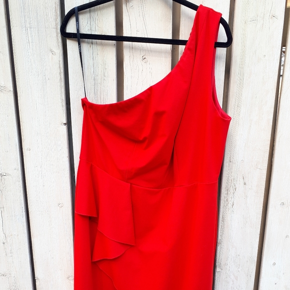 NWOT Jason Wu x Eloquii Red Cocktail Dress - Picture 3 of 8